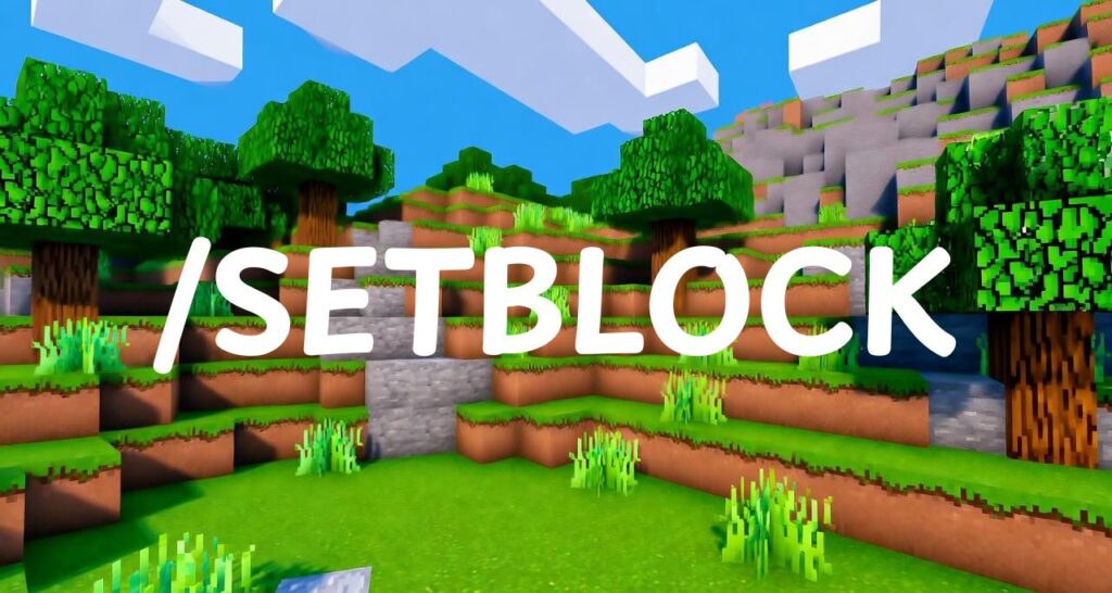 SetBlock Command Generator